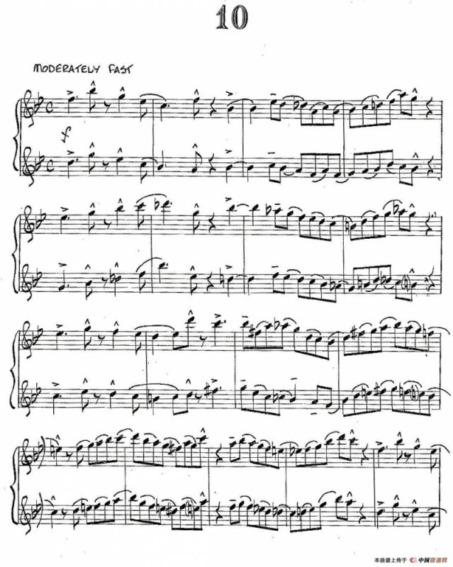 Jazz Conception For Saxophone Duets - 10（二重奏）