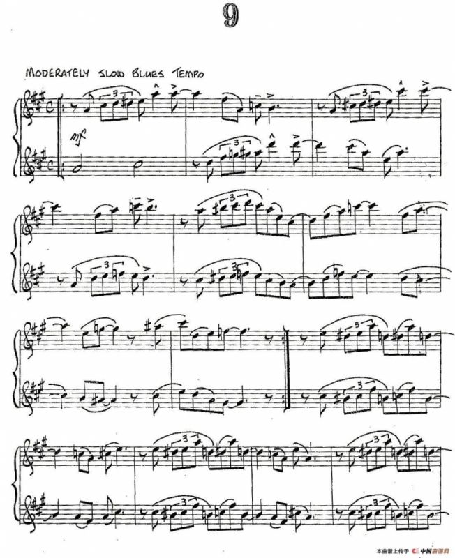 Jazz Conception For Saxophone Duets - 9（二重奏）