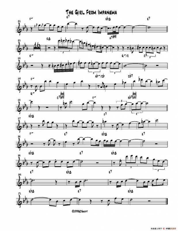 The Girl From Impanema