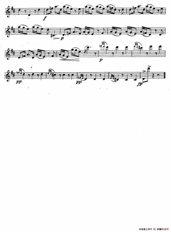 奇特克-萨克斯练习曲之12（ETUDY PRO SAXOPHON - FR ZITRK.op.3）