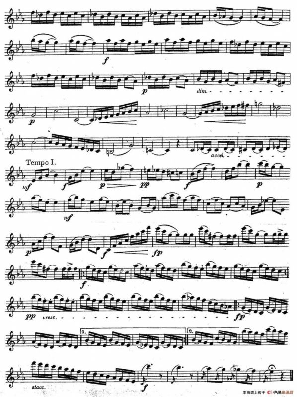 奇特克-萨克斯练习曲之九（ETUDY PRO SAXOPHON - FR ZITRK.op.3）