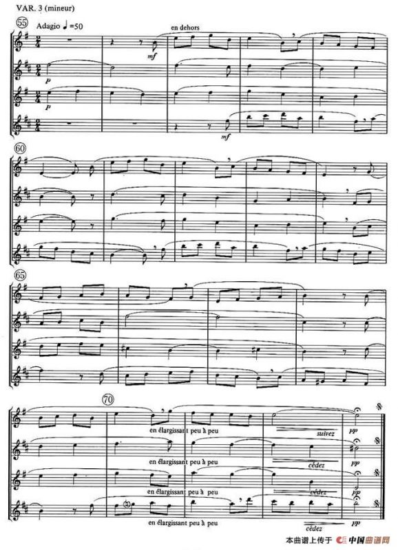 noels （萨克斯合奏）