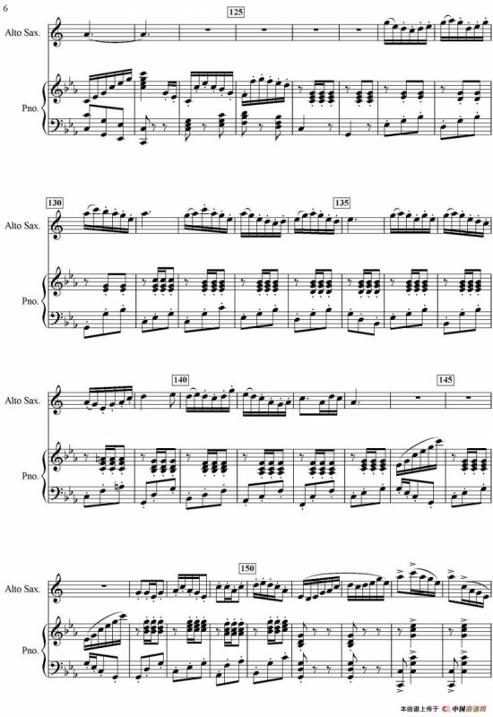 茶山上的秋趣（中音萨克斯+钢琴）