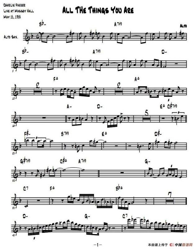 All The Things You Are