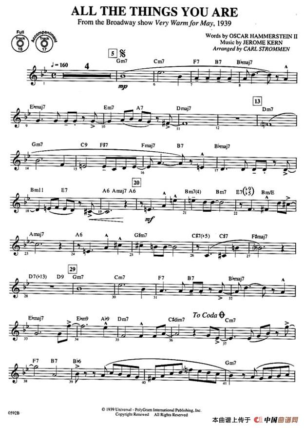 All The Things You Are