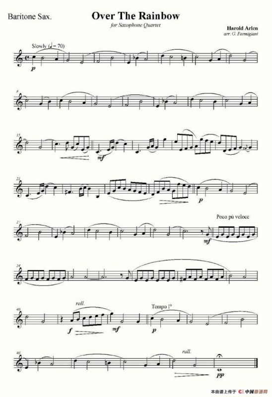 Over The Rainbow（四重奏）