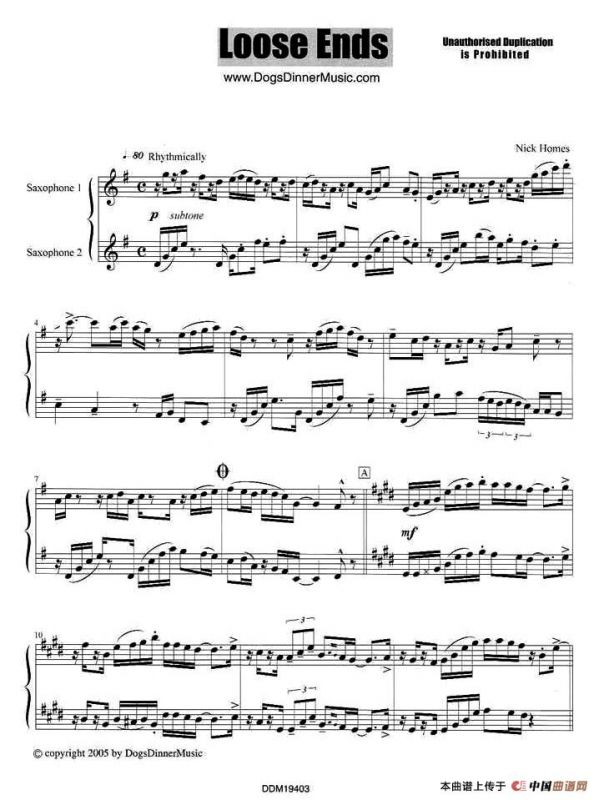 Loose Ends（二重奏）