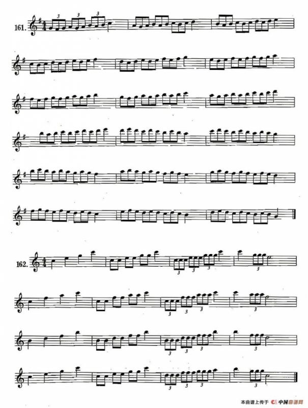 练习曲合集：27、三连音练习