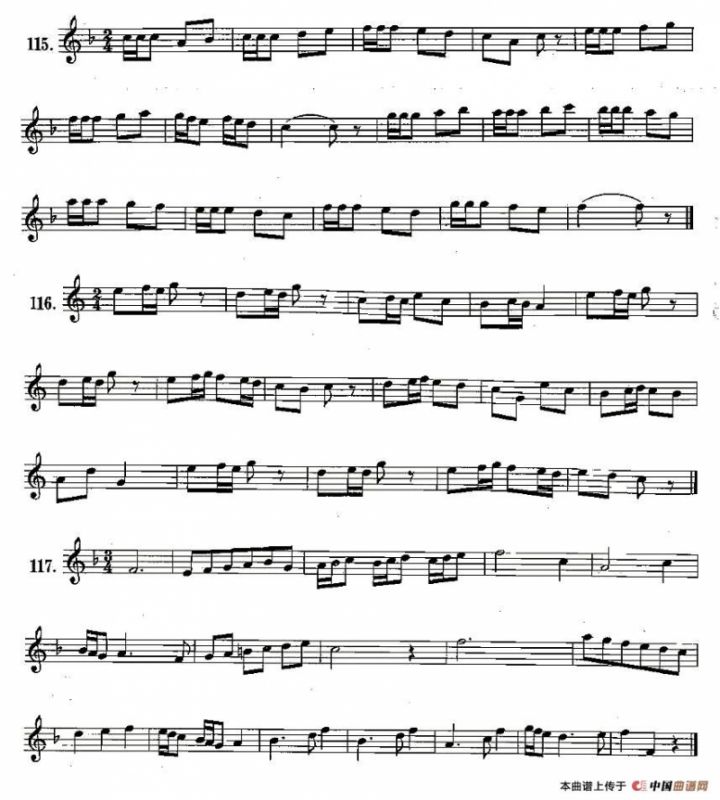 练习曲合集：20、八分音符和十六分音符练习