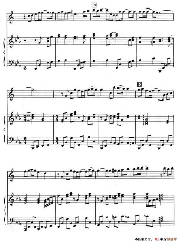 I Believe（萨克斯+钢琴伴奏）