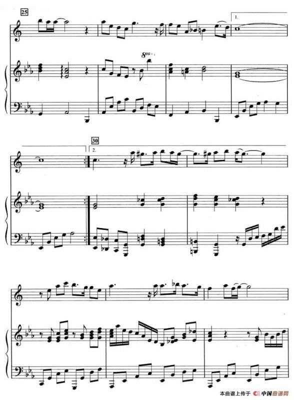 I Believe（萨克斯+钢琴伴奏）