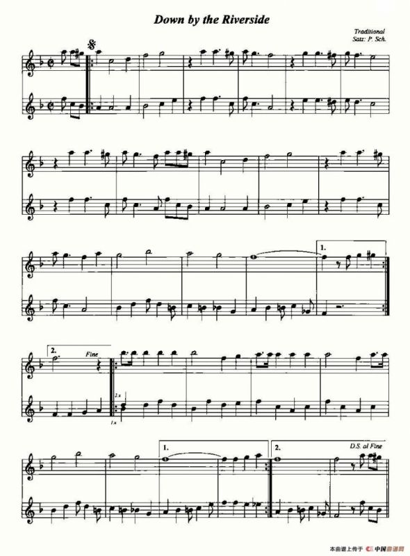 Down by the Riverside