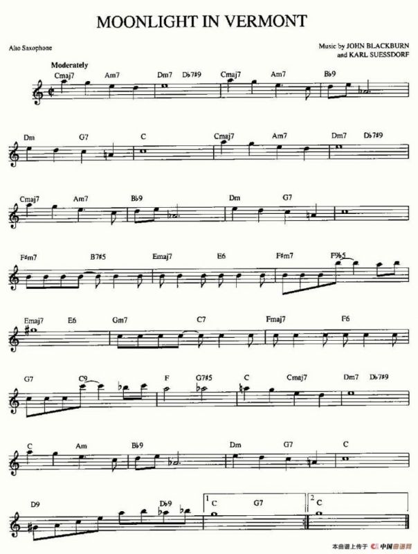 MOONLIGHT IN VERMONT