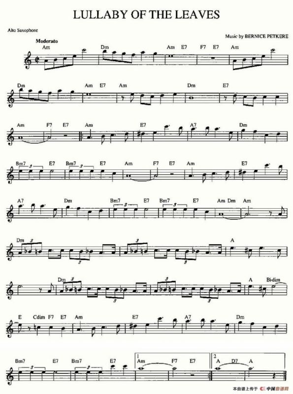 LULLABY OF THE LEAVES