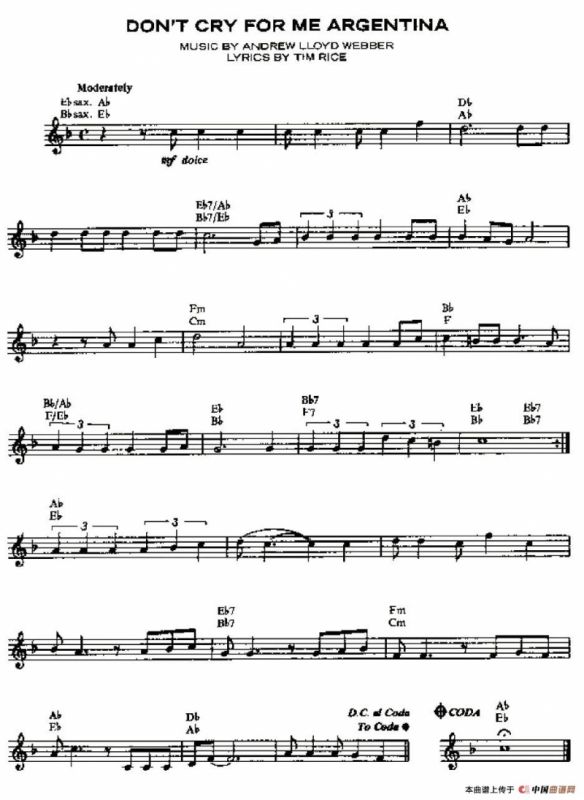 DONT CRY FOR ME ARGENTINA