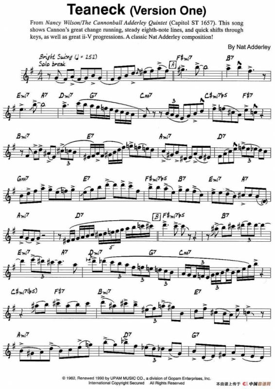 Teaneck（Version One）