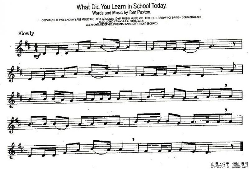 What Did You Leaen In School Today