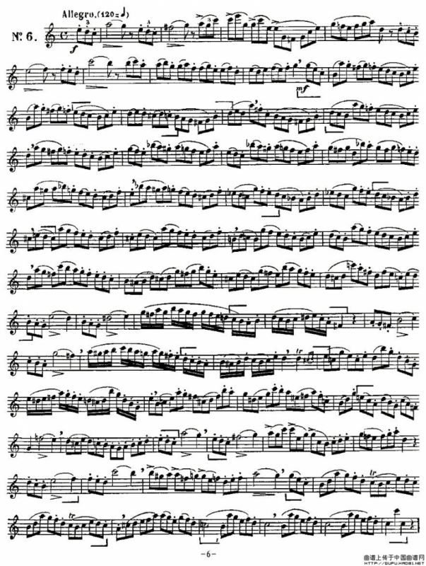 Klose Etudes Chantantes Pour Saxophone（KLOSE的15首练习曲集）