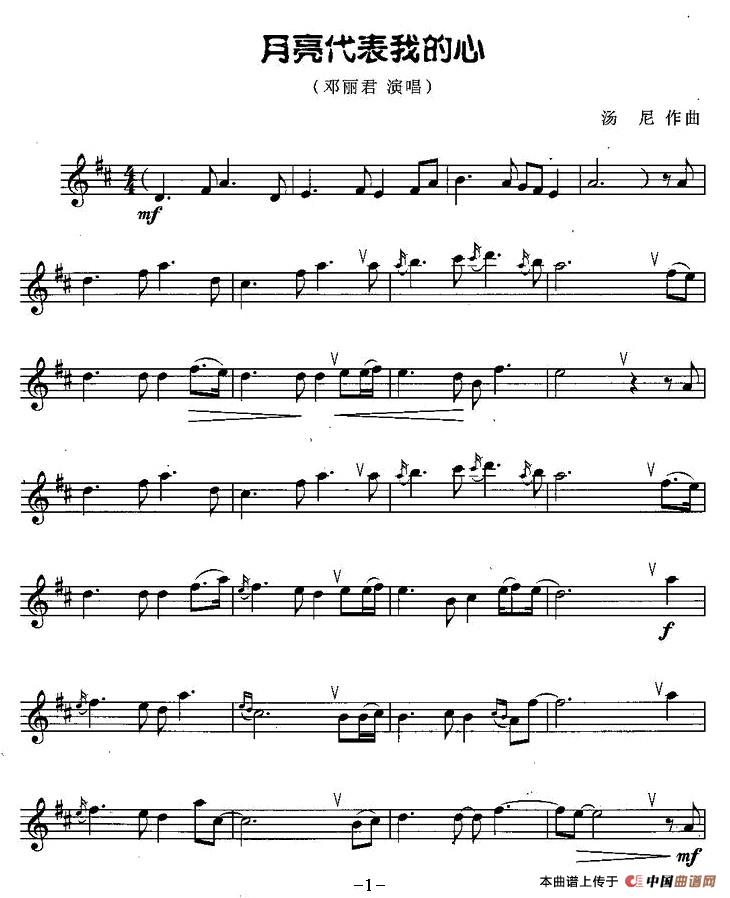 月亮代表我的心