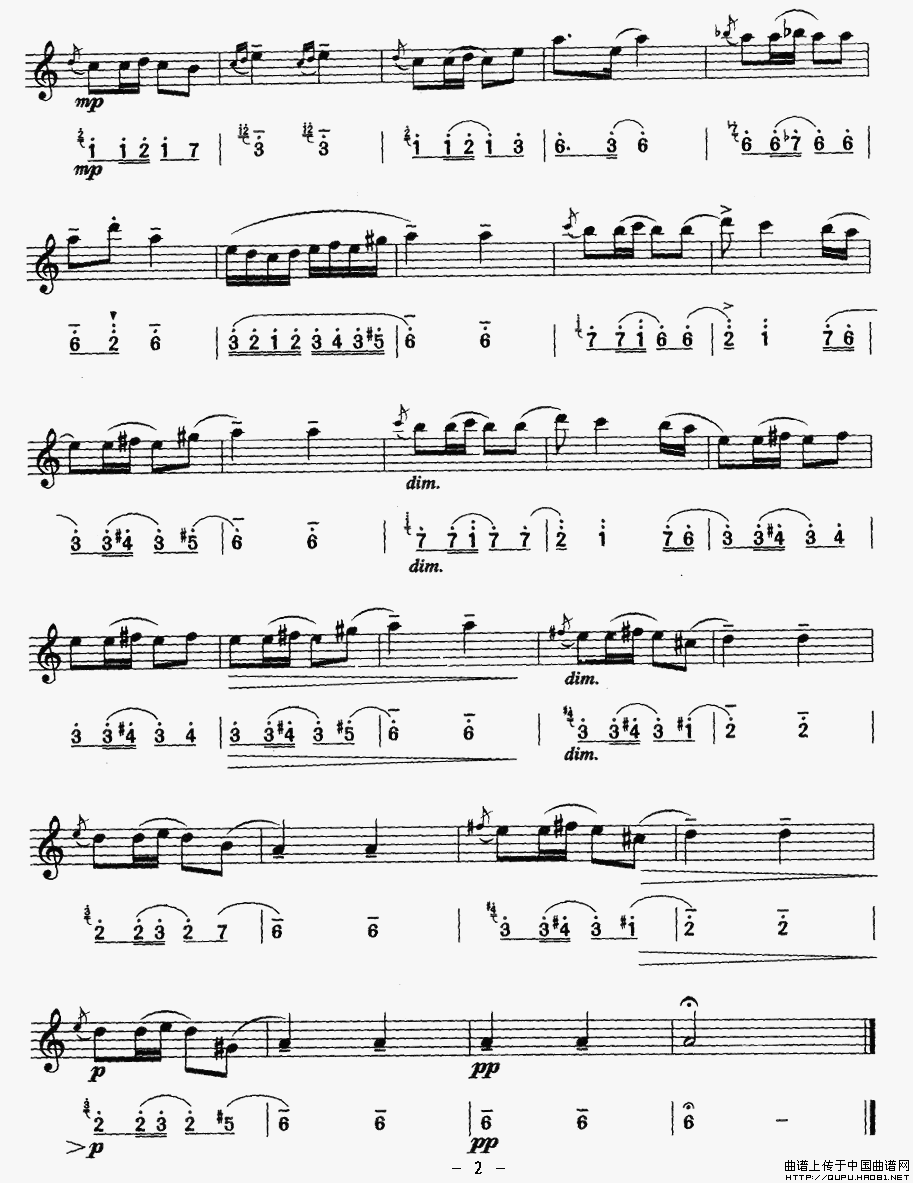 音乐瞬间（线简谱对照版）