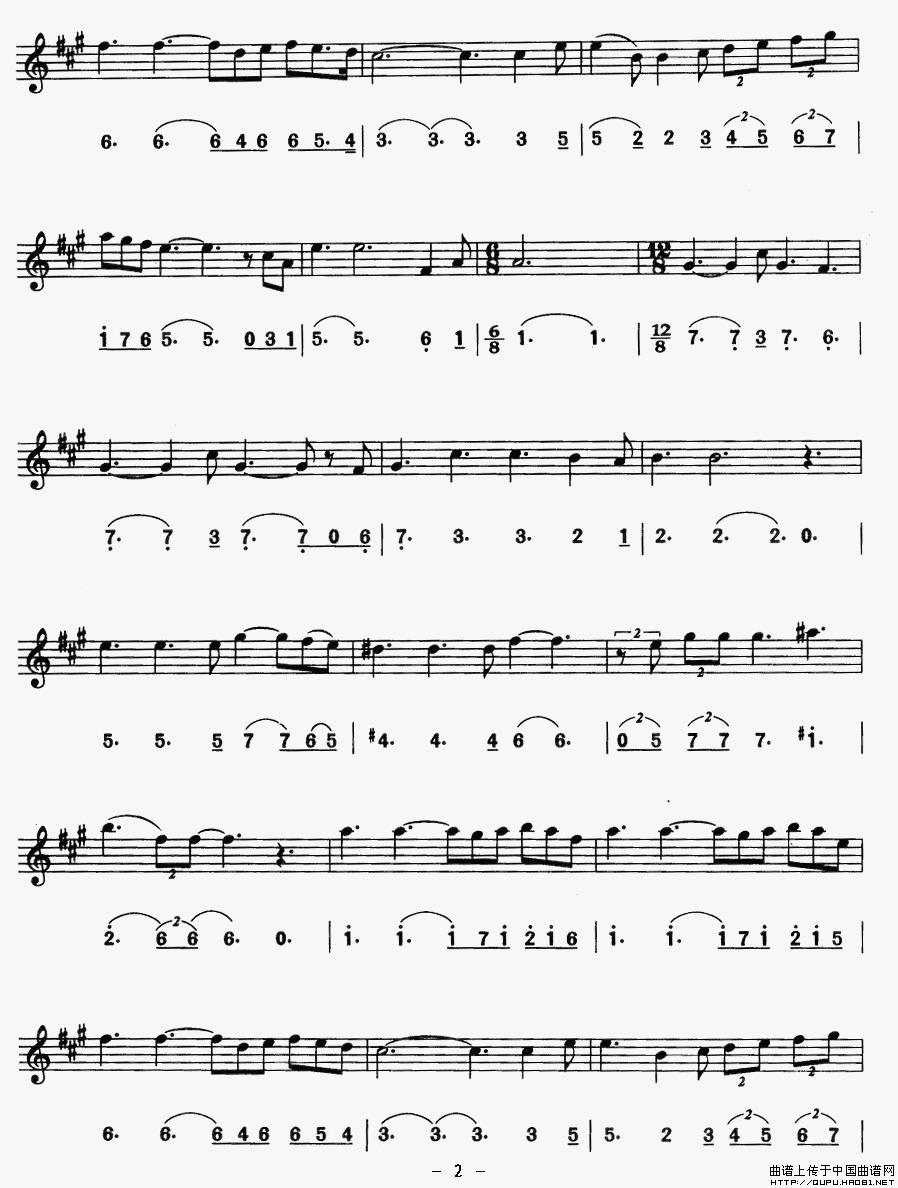 记忆（音乐剧《猫》插曲）（线简谱对照版）