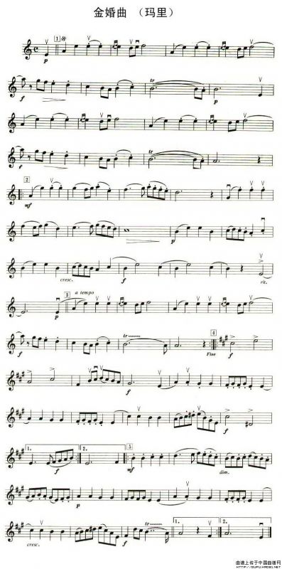 金婚曲（玛里作曲版）