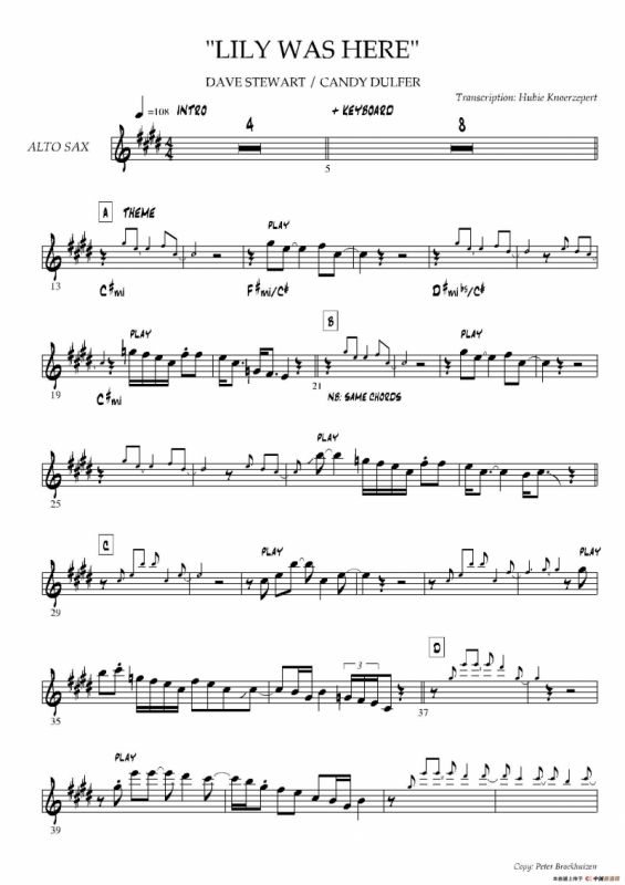 Lily Was Here（莉莉曾在这里）