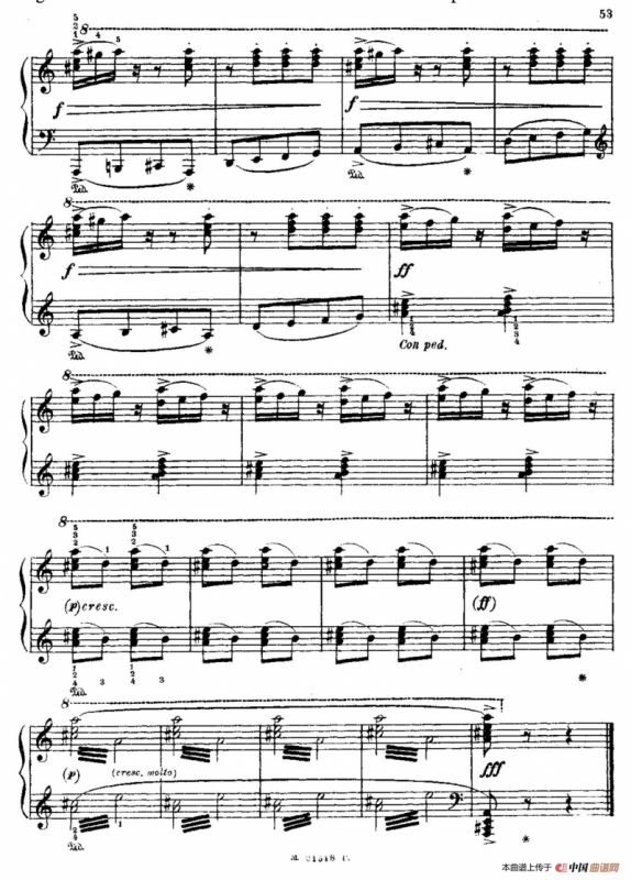 The Red Poppy Op.70（芭蕾舞剧《红罂粟》钢琴独奏版·12）