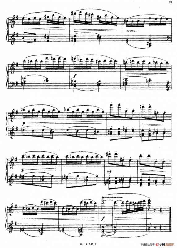 The Red Poppy Op.70（芭蕾舞剧《红罂粟》钢琴独奏版·7）