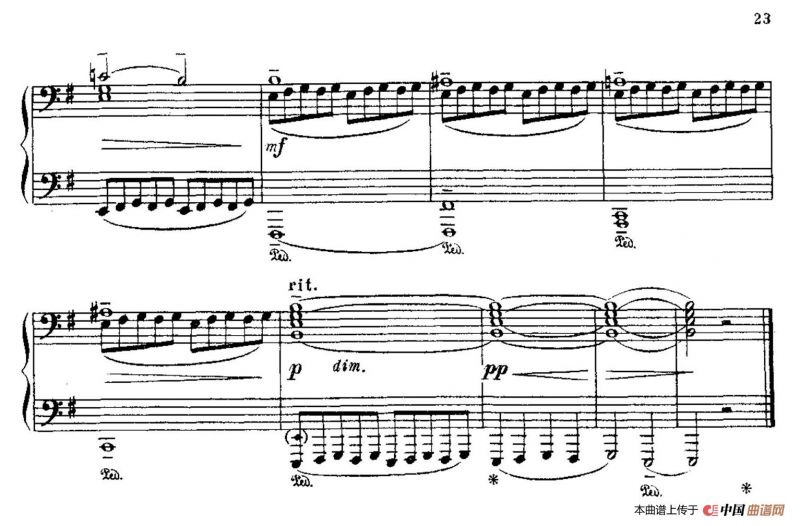 The Red Poppy Op.70（芭蕾舞剧《红罂粟》钢琴独奏版·5）