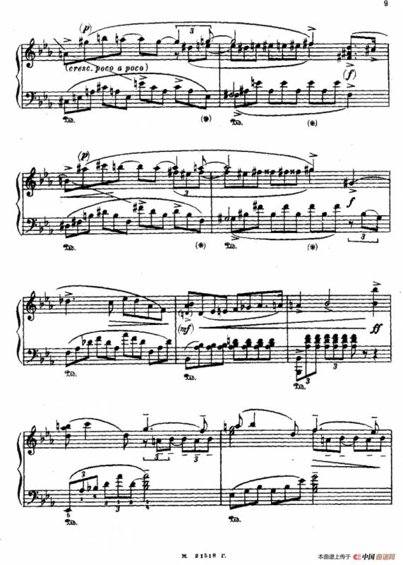 The Red Poppy Op.70（芭蕾舞剧《红罂粟》钢琴独奏版·2）