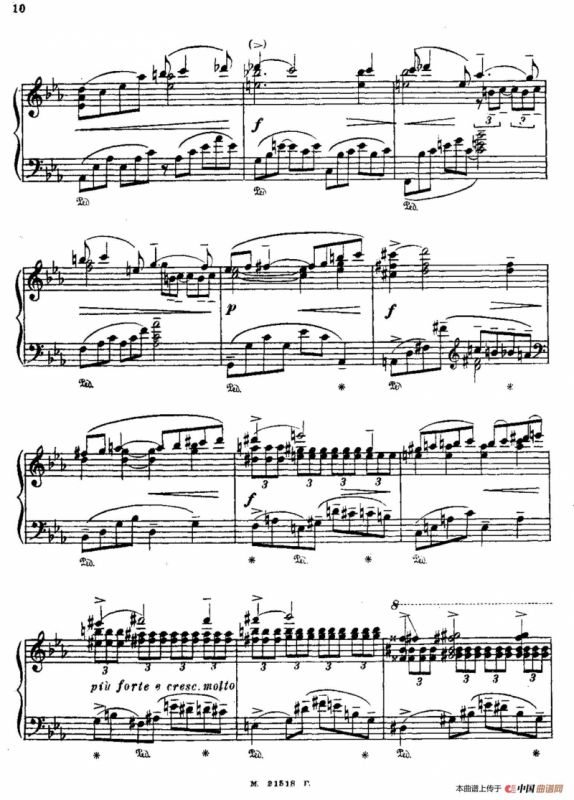 The Red Poppy Op.70（芭蕾舞剧《红罂粟》钢琴独奏版·2）