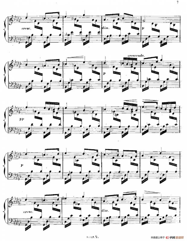 3 Romances Sans Paroles（3首无词浪漫曲 ·2. 小溪）