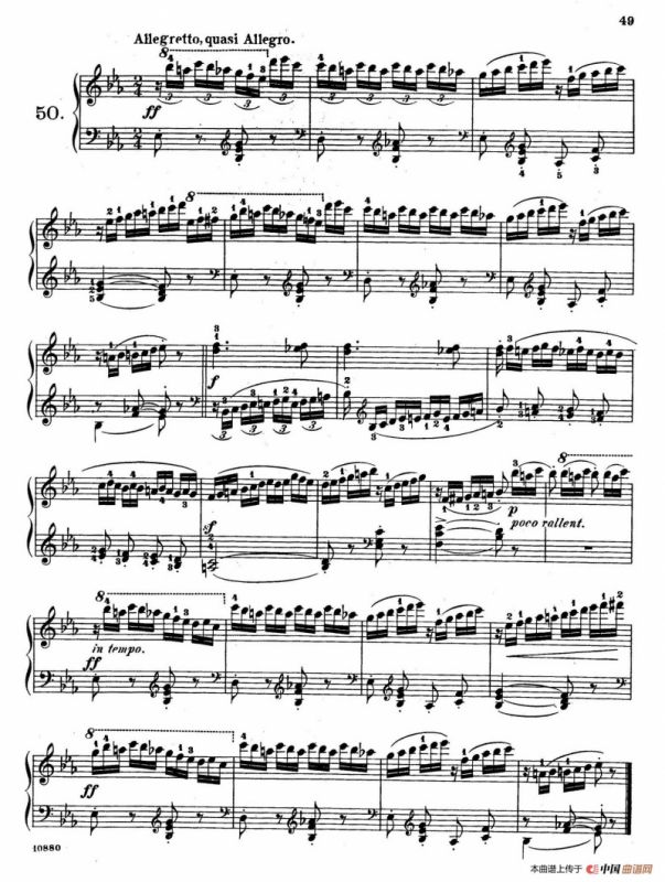 Etudes Enfantines Op.37（儿童钢琴练习曲 第46——50首）