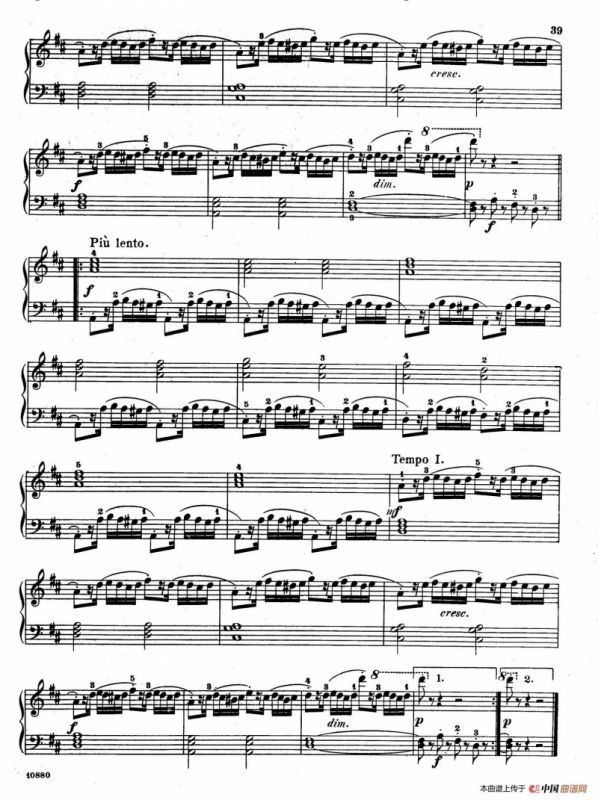 Etudes Enfantines Op.37（儿童钢琴练习曲 第40——45首）