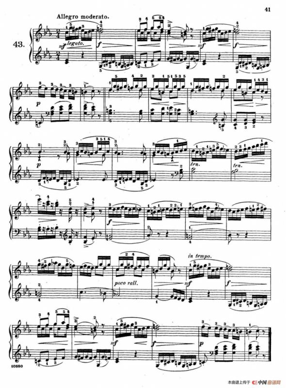 Etudes Enfantines Op.37（儿童钢琴练习曲 第40——45首）