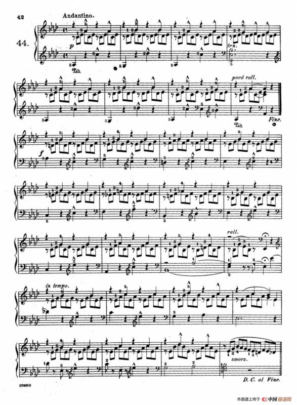 Etudes Enfantines Op.37（儿童钢琴练习曲 第40——45首）