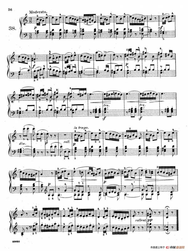 Etudes Enfantines Op.37（儿童钢琴练习曲 第31——39首）