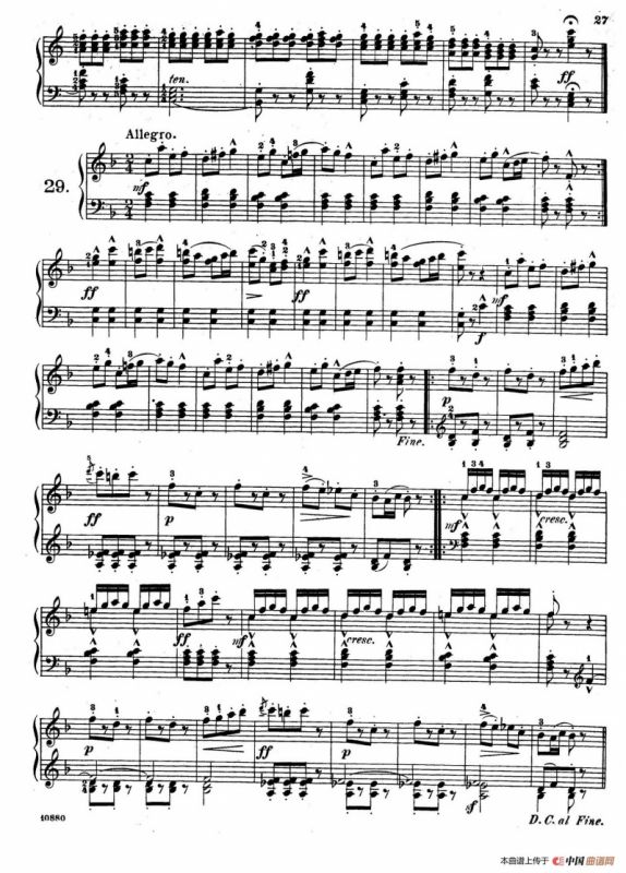 Etudes Enfantines Op.37（儿童钢琴练习曲 第26——30首）