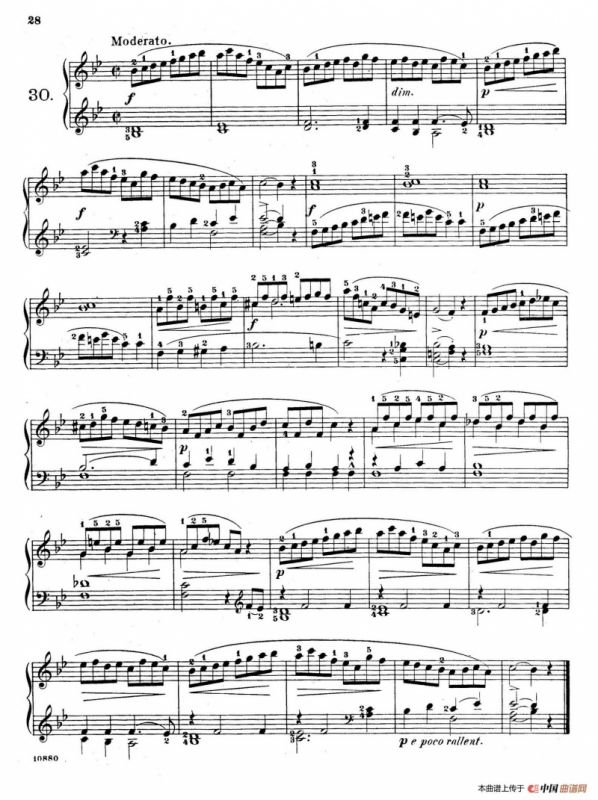 Etudes Enfantines Op.37（儿童钢琴练习曲 第26——30首）