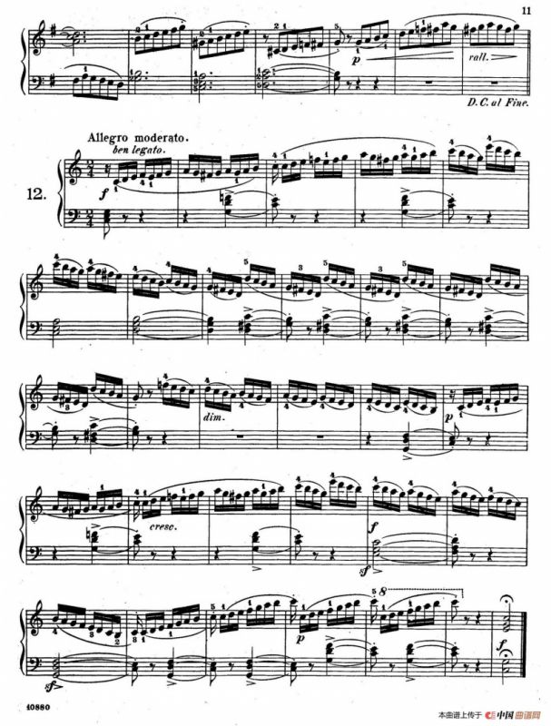 Etudes Enfantines Op.37（儿童钢琴练习曲 第11——14首）