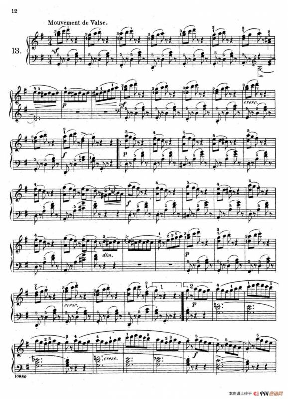 Etudes Enfantines Op.37（儿童钢琴练习曲 第11——14首）
