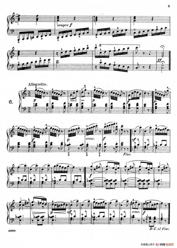 Etudes Enfantines Op.37（儿童钢琴练习曲 第1——6首）