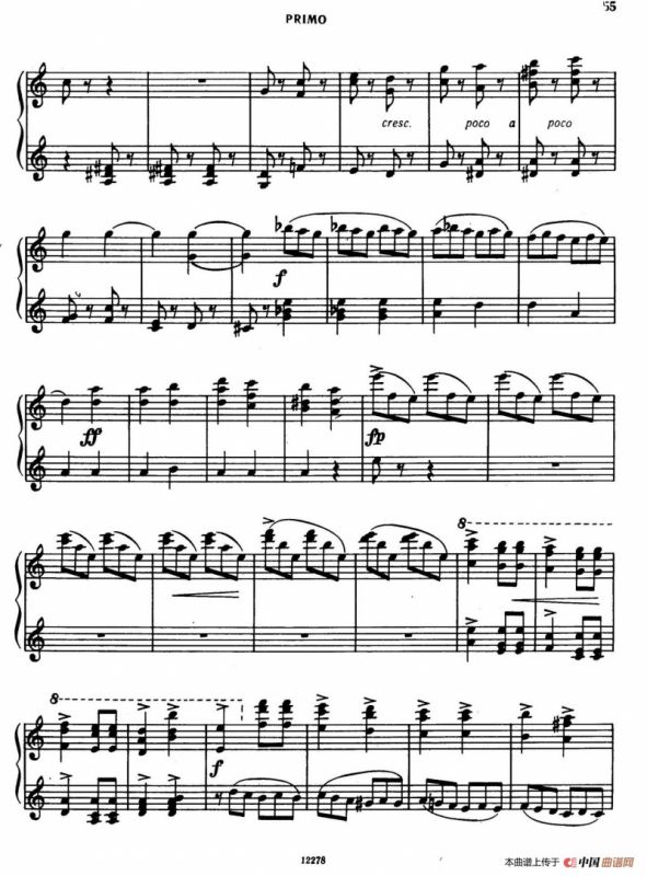 Tarantella in D Major（D大调塔兰泰拉舞曲·四手联弹）