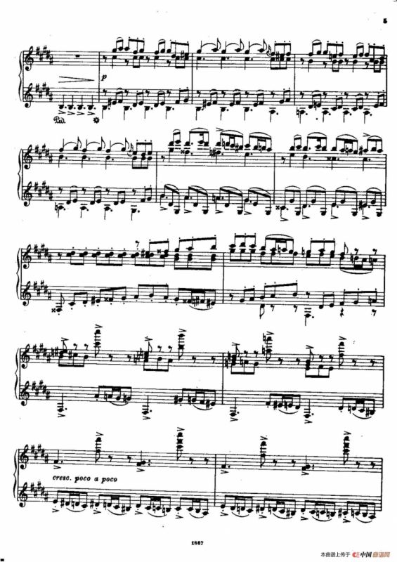 Scherzo in A-flat Major（降A大调谐谑曲）