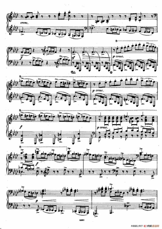 Scherzo in A-flat Major（降A大调谐谑曲）