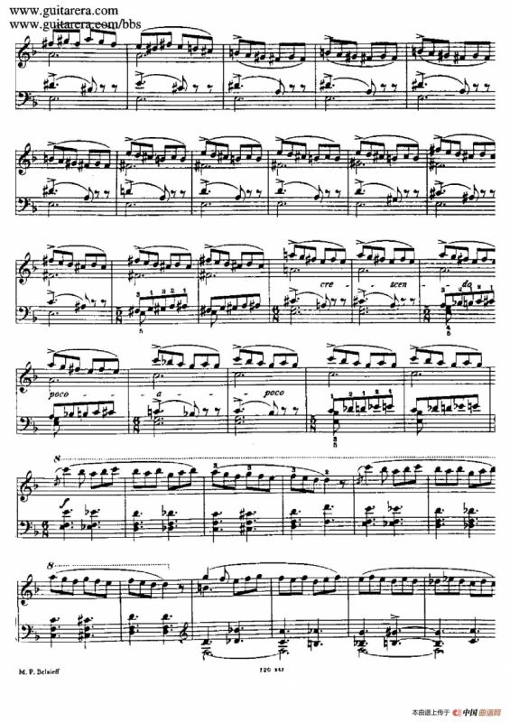 波罗维茨舞曲 （根据歌剧《伊戈尔王子》同名女声合唱改编）