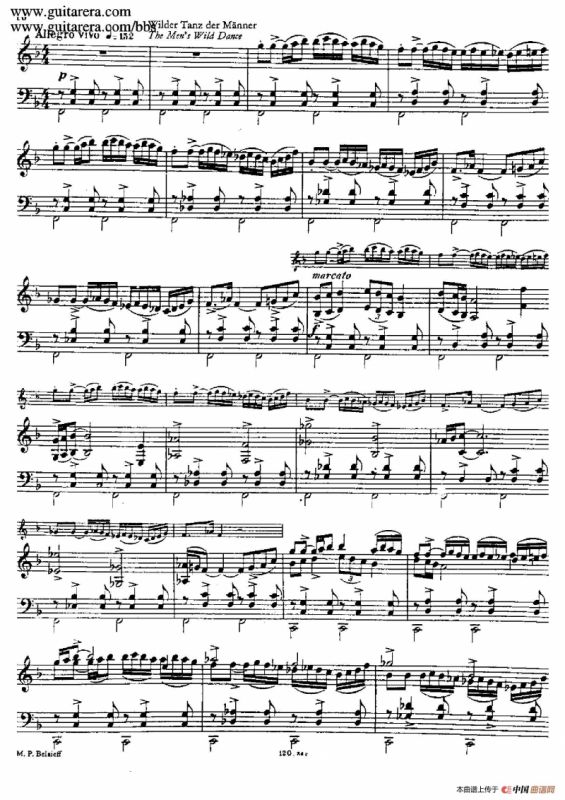 波罗维茨舞曲 （根据歌剧《伊戈尔王子》同名女声合唱改编）