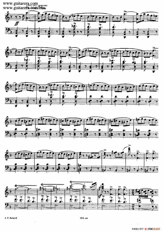 波罗维茨舞曲 （根据歌剧《伊戈尔王子》同名女声合唱改编）