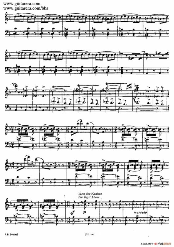 波罗维茨舞曲 （根据歌剧《伊戈尔王子》同名女声合唱改编）